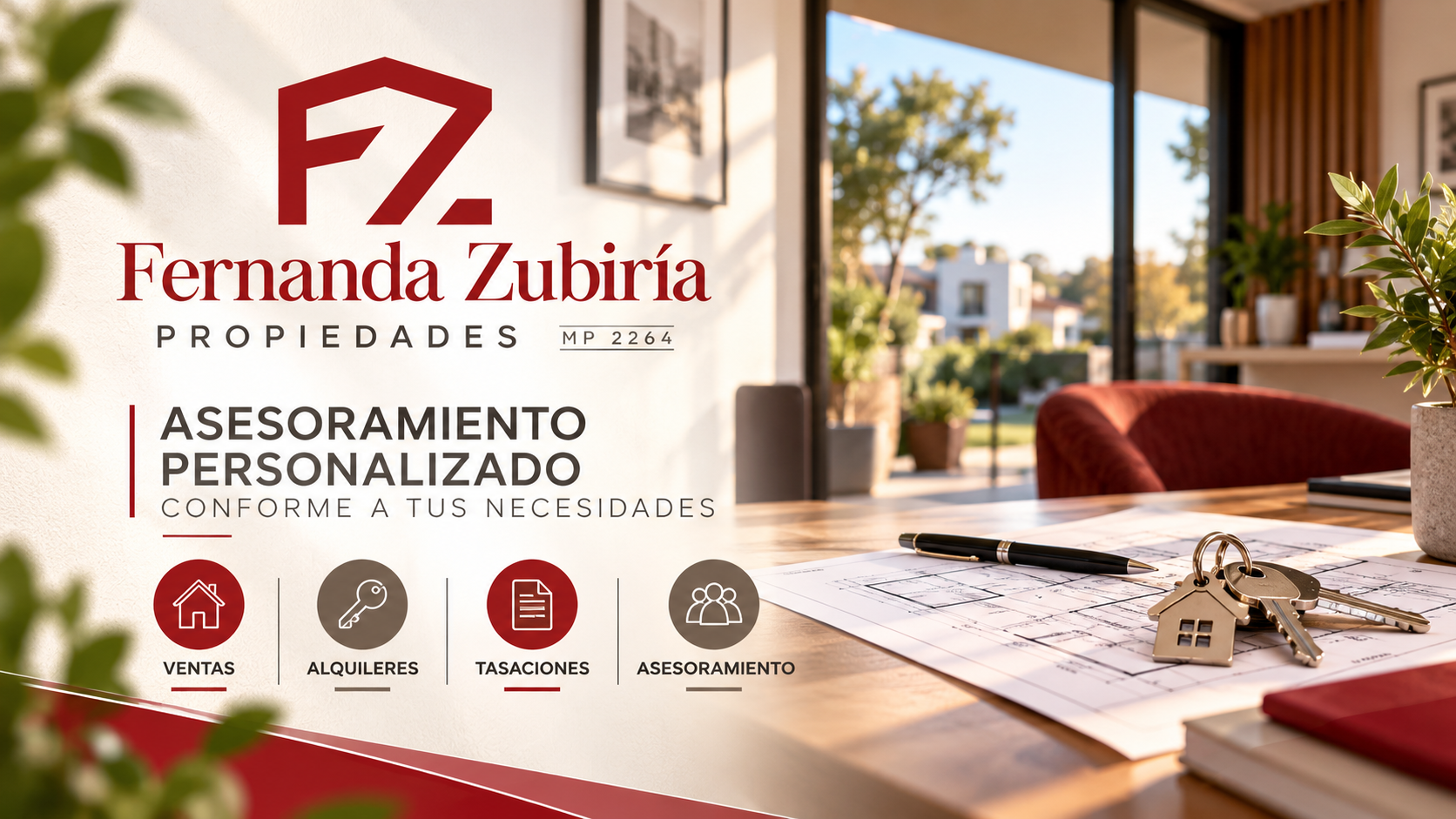 Portada de Fernanda Zubiria Propiedades