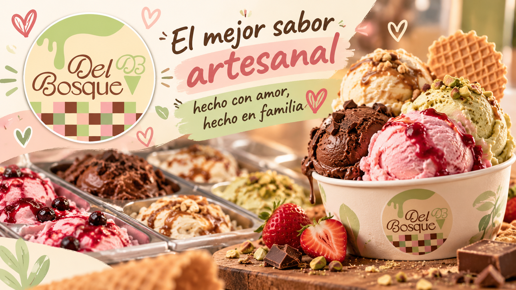 Portada de Heladería Del Bosque