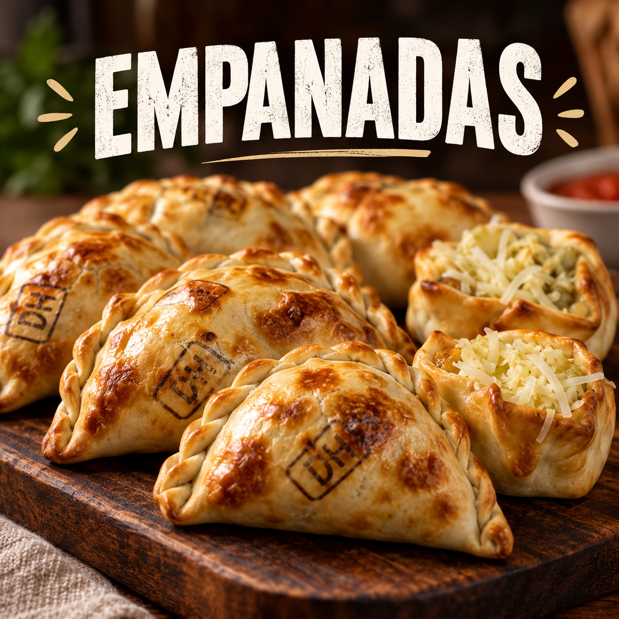 Empanadas Vegetarianas (Calabaza y Roquefort)
